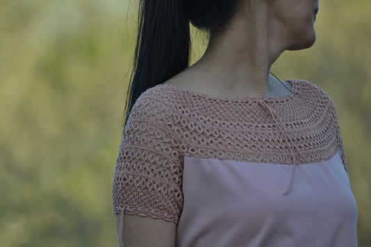 Traditional Blush Pink Blouse