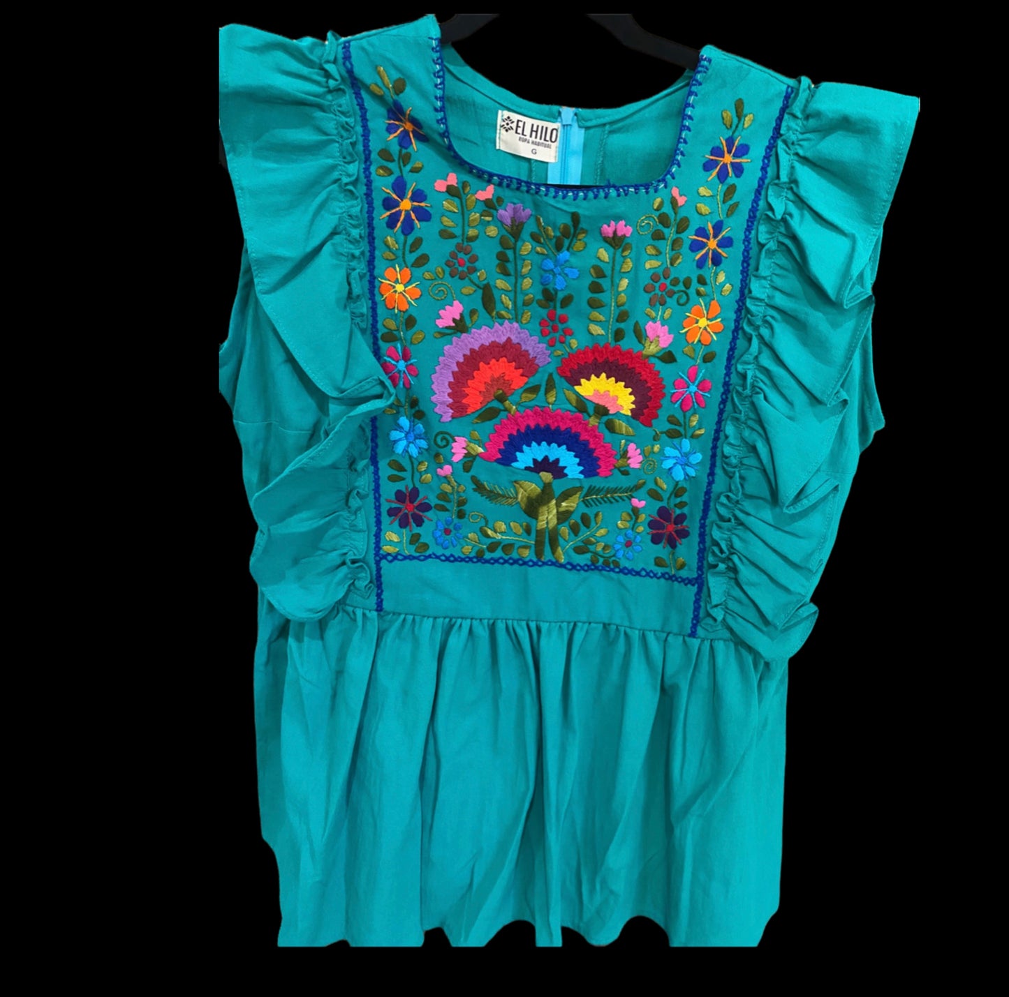 Colorful Embroidered Yuyu Blouses