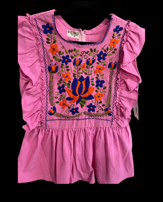 Colorful Embroidered Yuyu Blouses