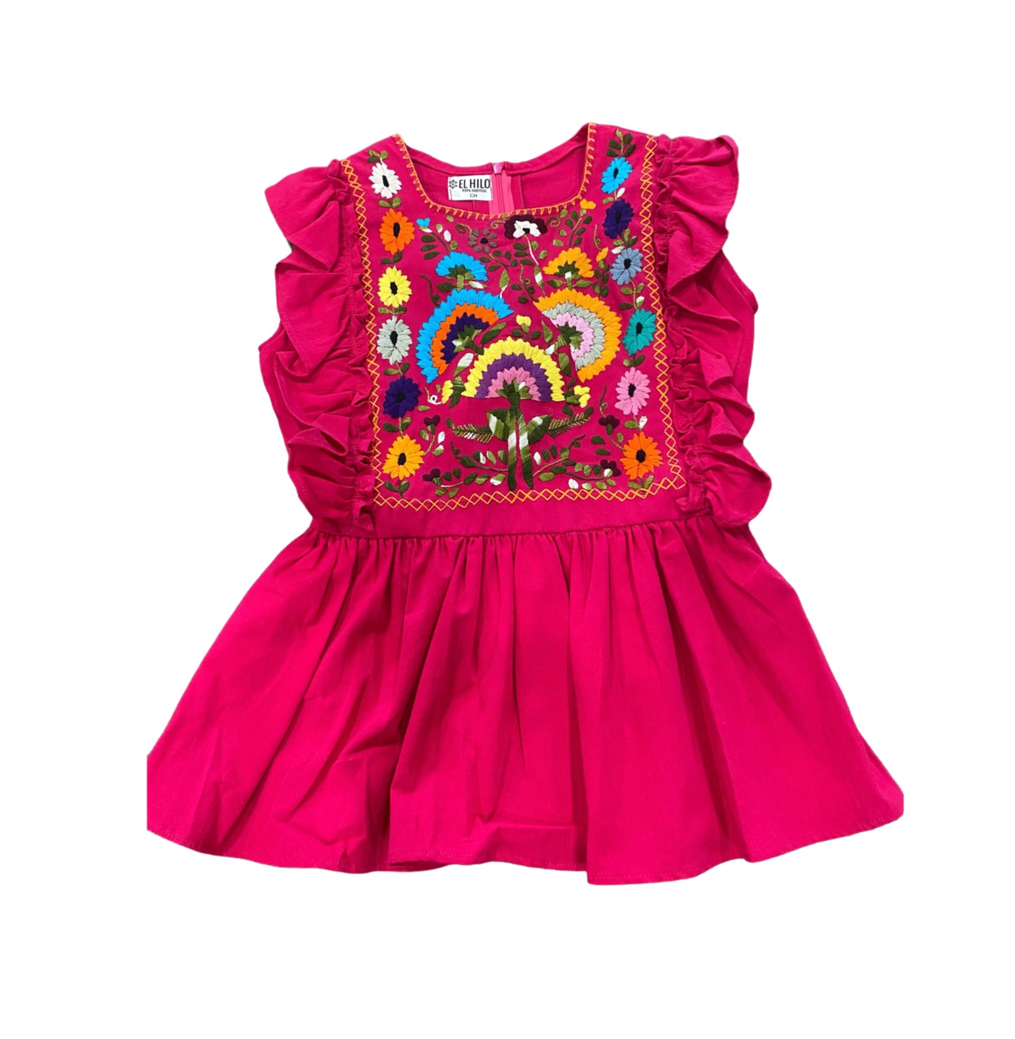 Colorful Embroidered Yuyu Blouses