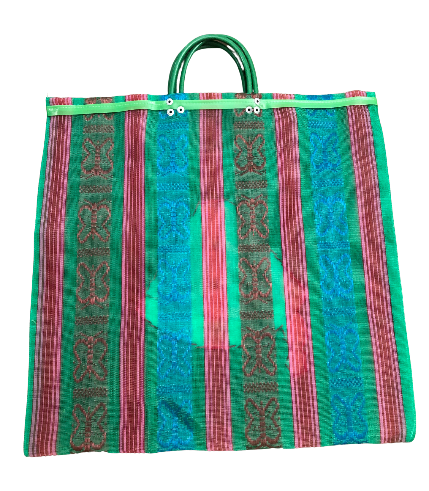 Large Embroidered Mesh Market Bags