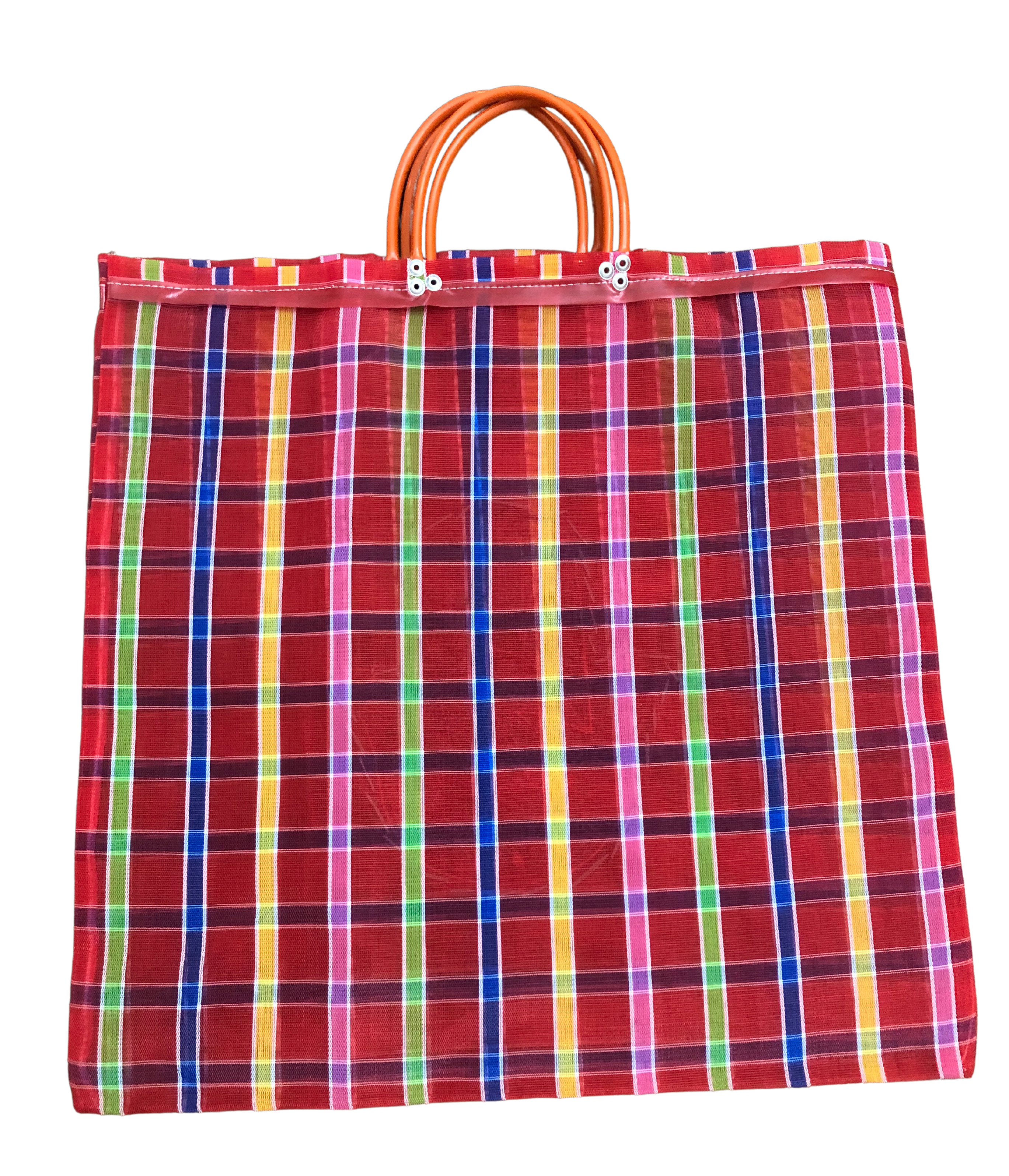 Large Embroidered Mesh Market Bags