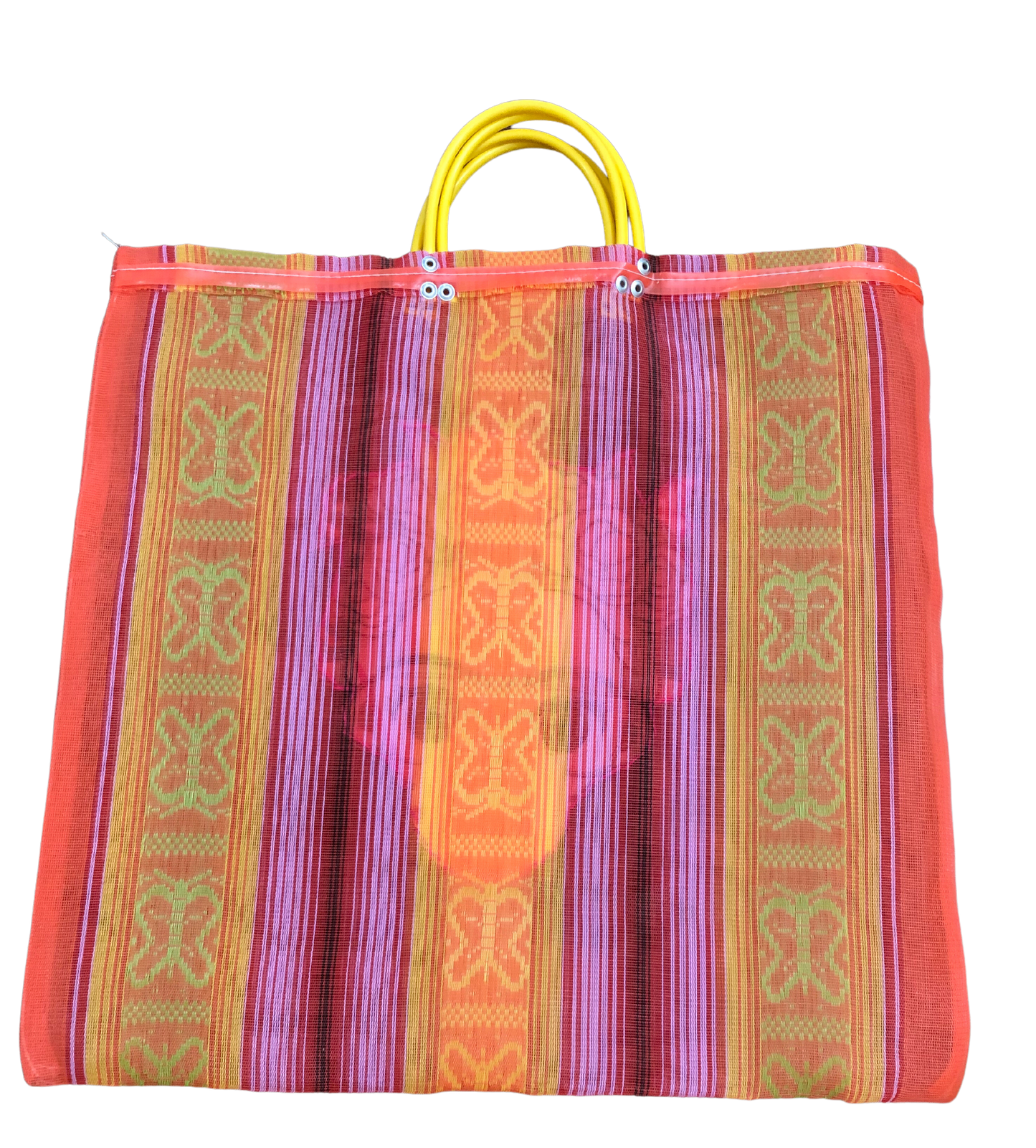 Large Embroidered Mesh Market Bags