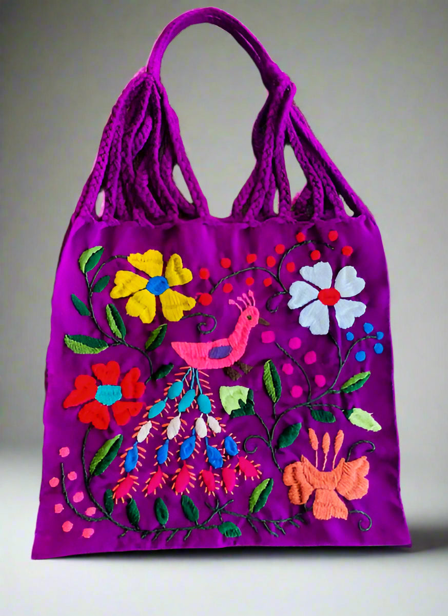 Embroidered Hammock Tote Bags