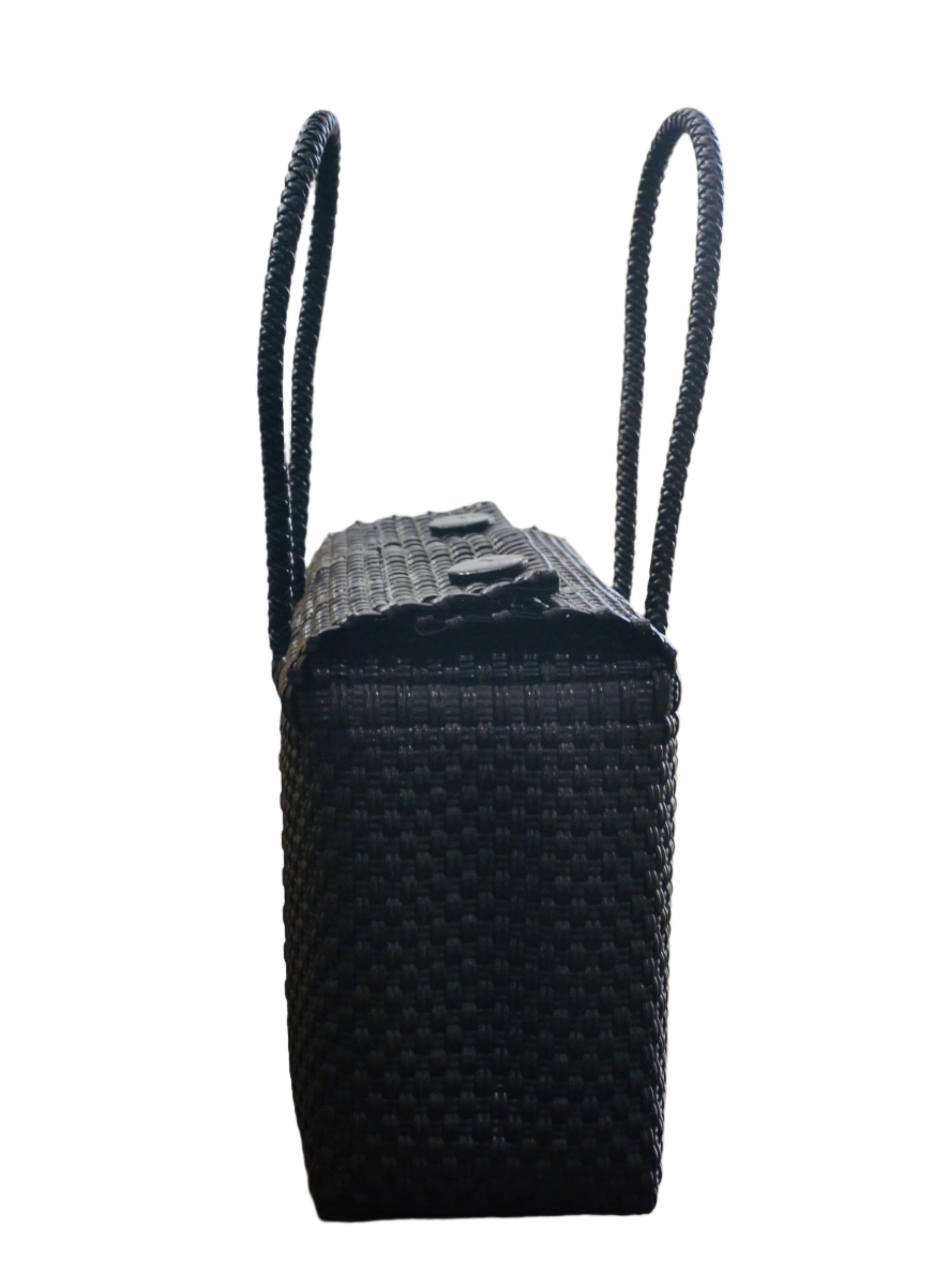 Small Mexican Woven Bag- Black