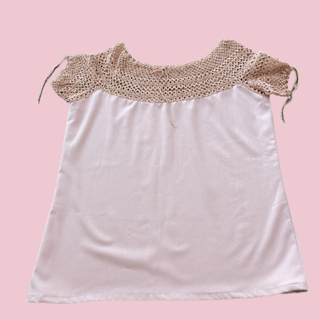 Traditional Blush Pink Blouse