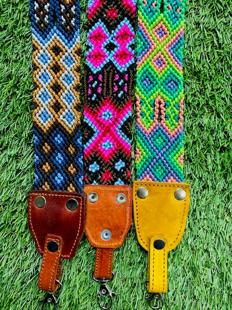 Mexican Handwoven Purse/Bag Straps - Clip On