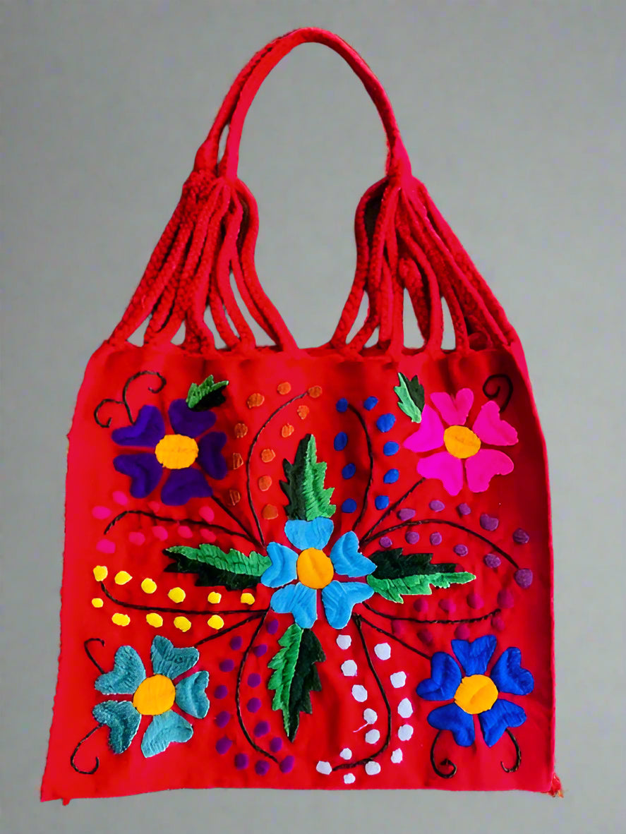 Embroidered Hammock Tote Bags