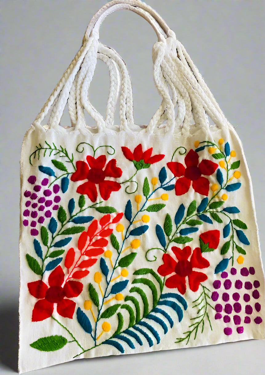 Embroidered Hammock Tote Bags