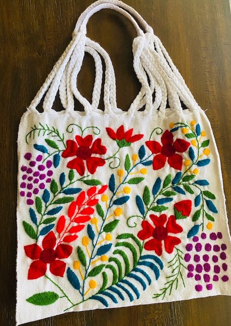 Embroidered Hammock Tote Bags